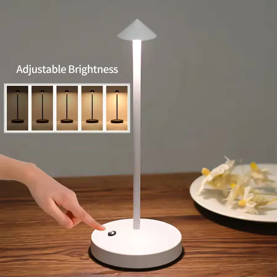 Wireless LED Table Lamp – Cordless Dimmable Touch Light for Bedroom & Living Room - Image 5