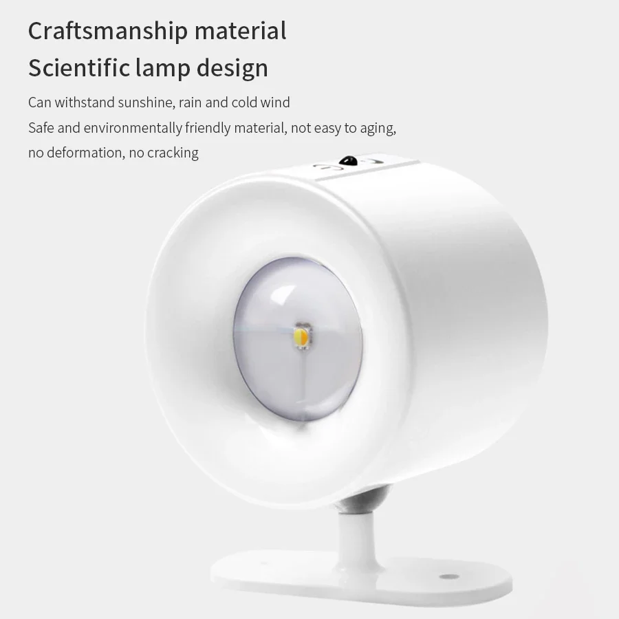 Wireless LED Wall Sconce Light 360° Rotatable Touch Control 3 Color Bedroom Lamp - Image 6