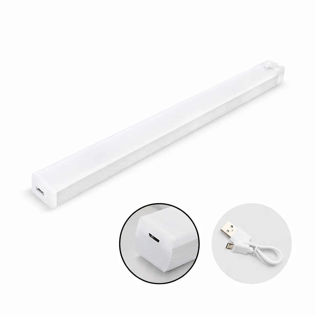 Wireless Motion Sensor LED Night Light – Rechargeable Type-C Cabinet & Stair Lamp - Image 7