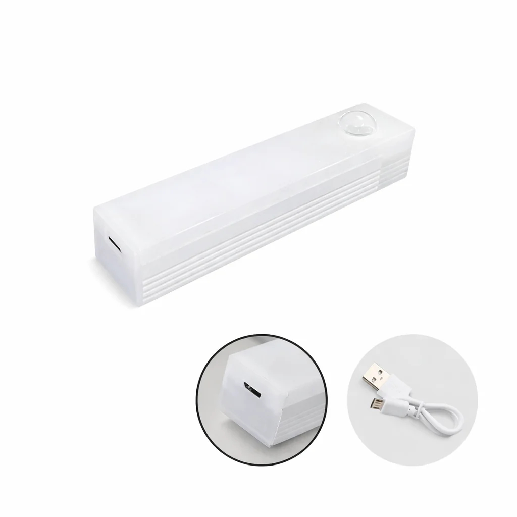 Wireless Motion Sensor LED Night Light – Rechargeable Type-C Cabinet & Stair Lamp - Image 8