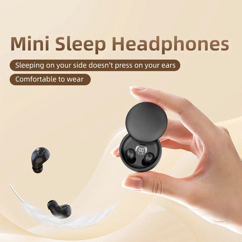 Wireless Sleep Headphones Bluetooth 5.3 Music Eye Mask Headband for Sleeping - Image 2