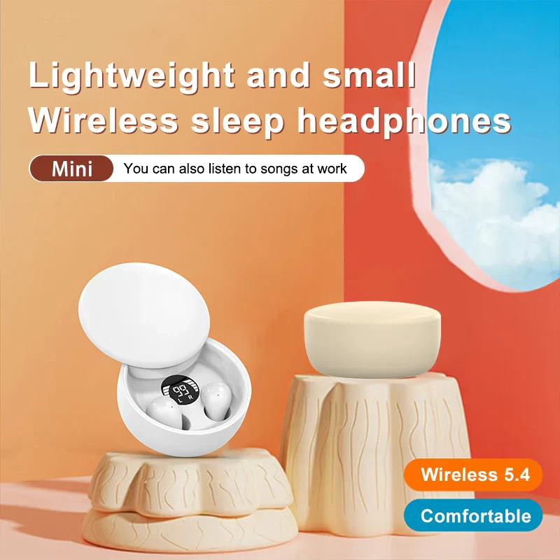 Wireless Sleep Headphones Bluetooth 5.3 Music Eye Mask Headband for Sleeping - Image 4