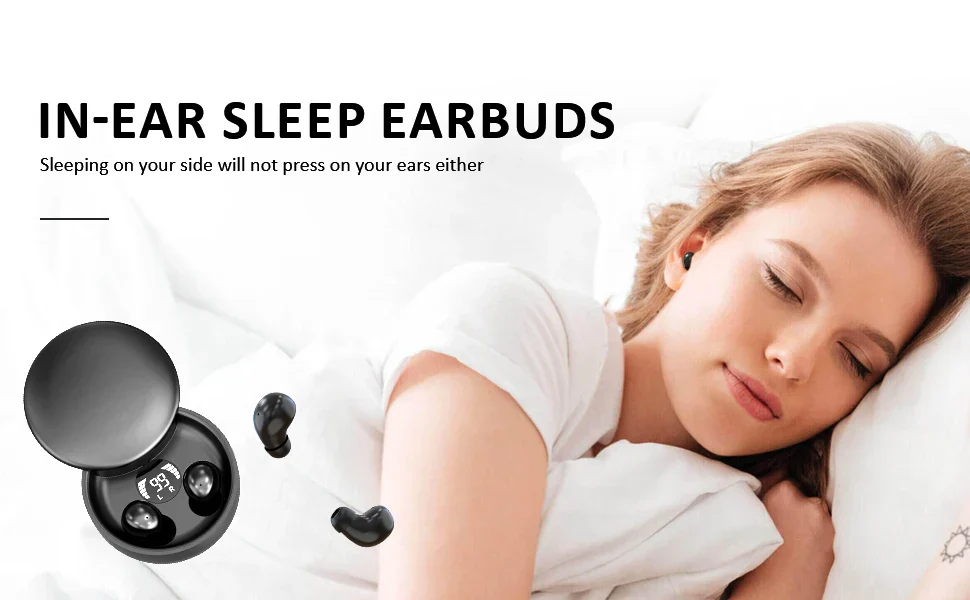 Wireless Sleep Headphones Bluetooth 5.3 Music Eye Mask Headband for Sleeping - Image 7