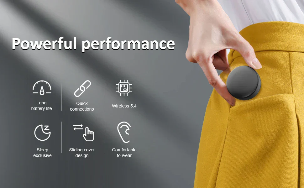 Wireless Sleep Headphones Bluetooth 5.3 Music Eye Mask Headband for Sleeping - Image 9