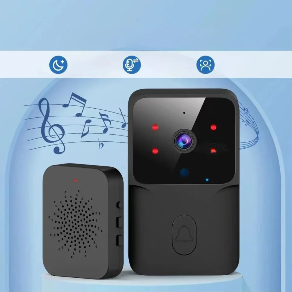 Wireless Smart Video Doorbell WiFi Security Camera Night Vision 2 Way Audio - Image 7