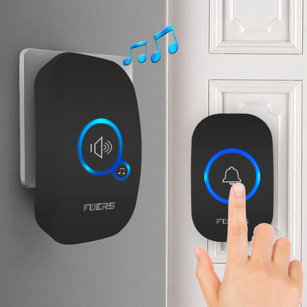 Wireless Waterproof Doorbell Welcome Chime 32 Songs Battery Operated - Image 4