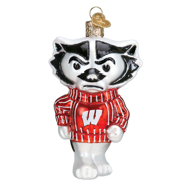 Wisconsin Bucky Ornament - Image 3