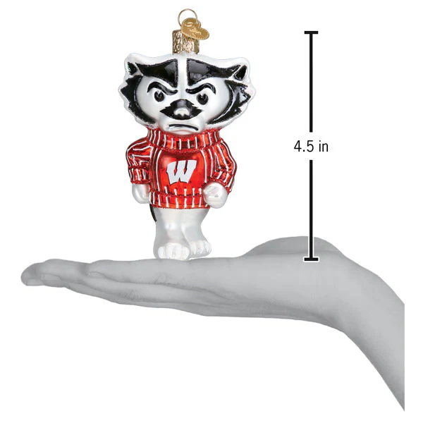Wisconsin Bucky Ornament - Image 6