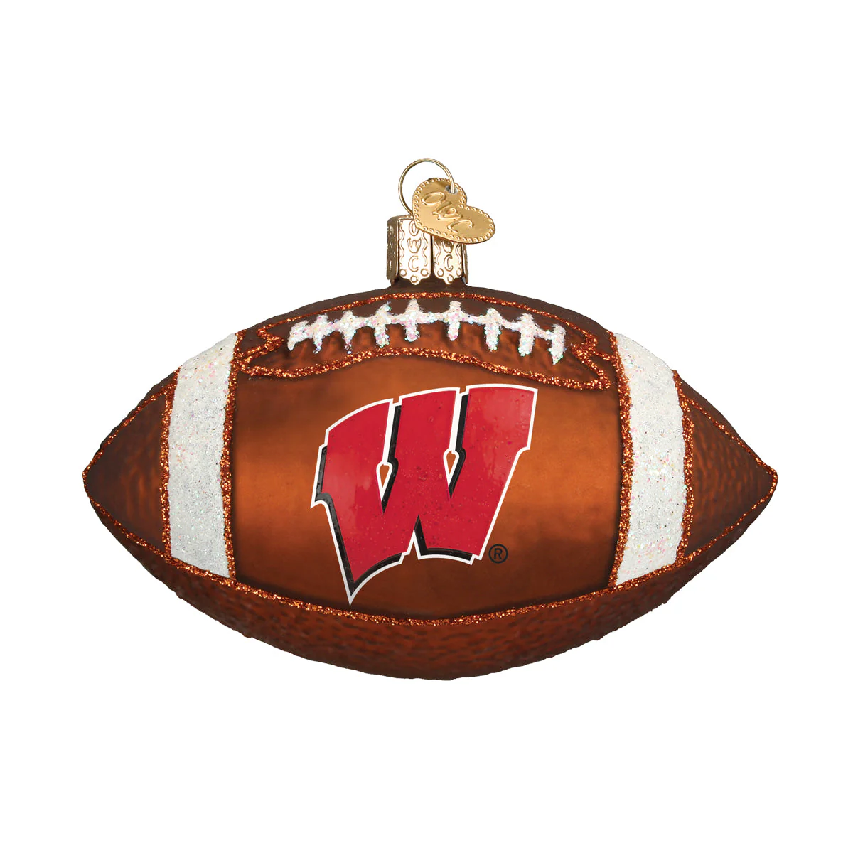 Wisconsin Football Ornament - Image 3