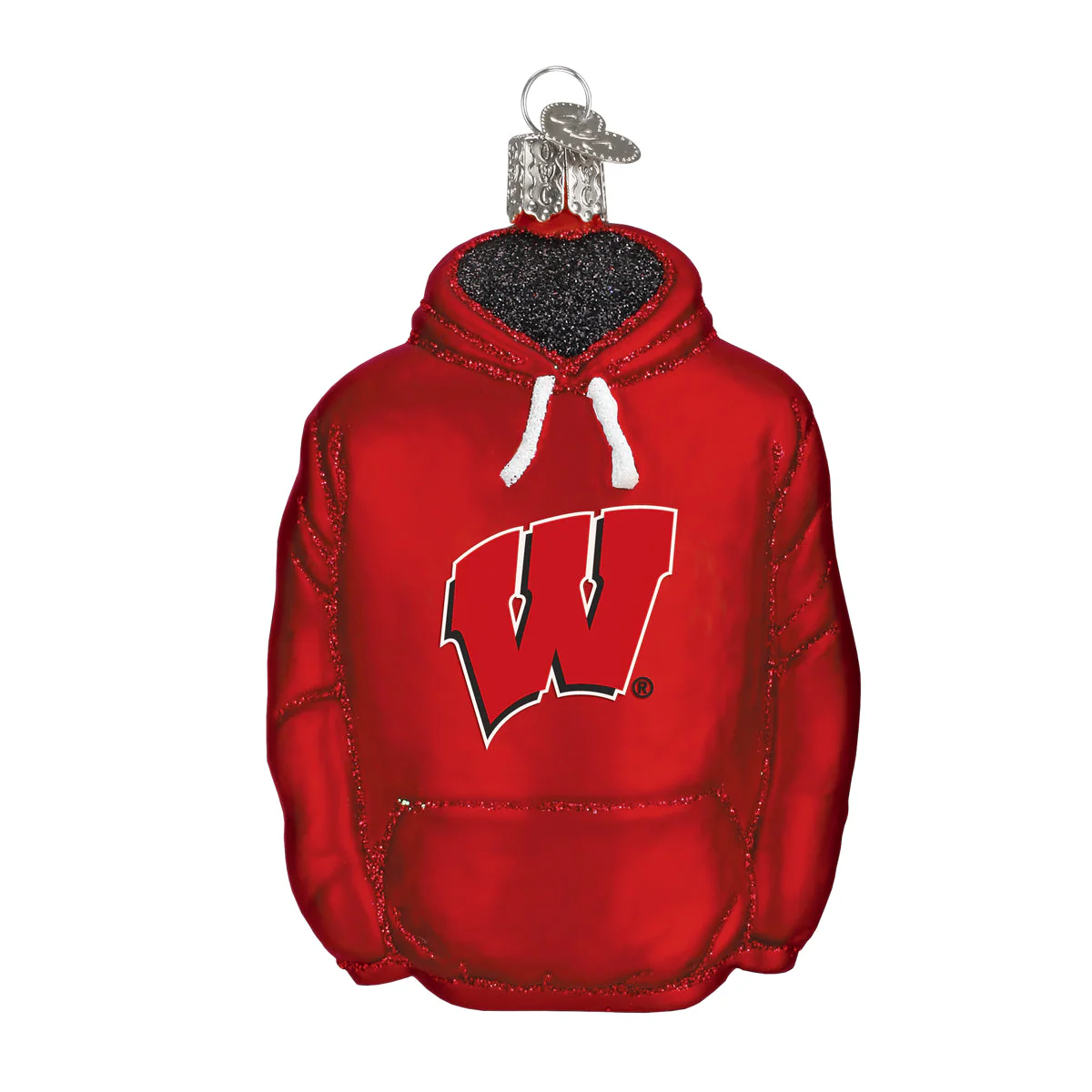 Wisconsin Hoodie Ornament - Image 3