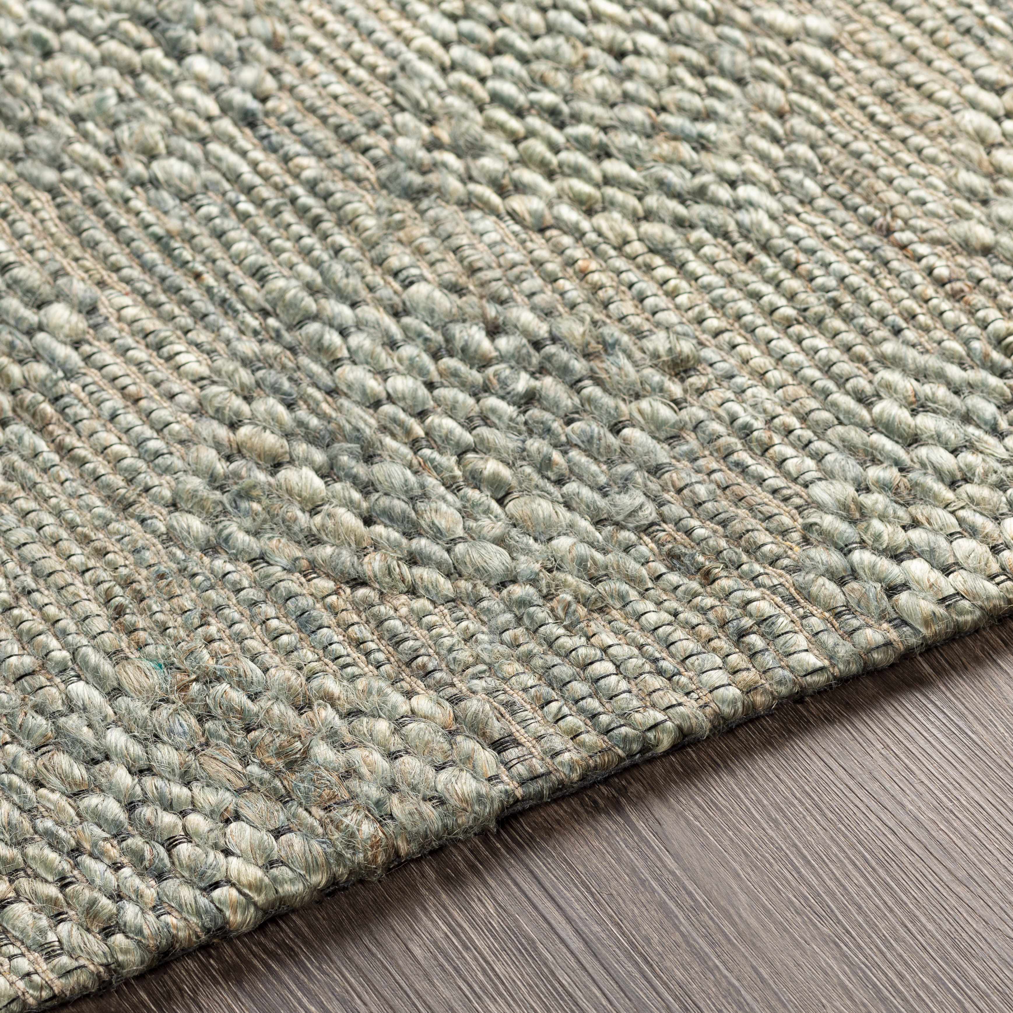 Wishaw Sage Green Jute Rug - Clearance - Image 4