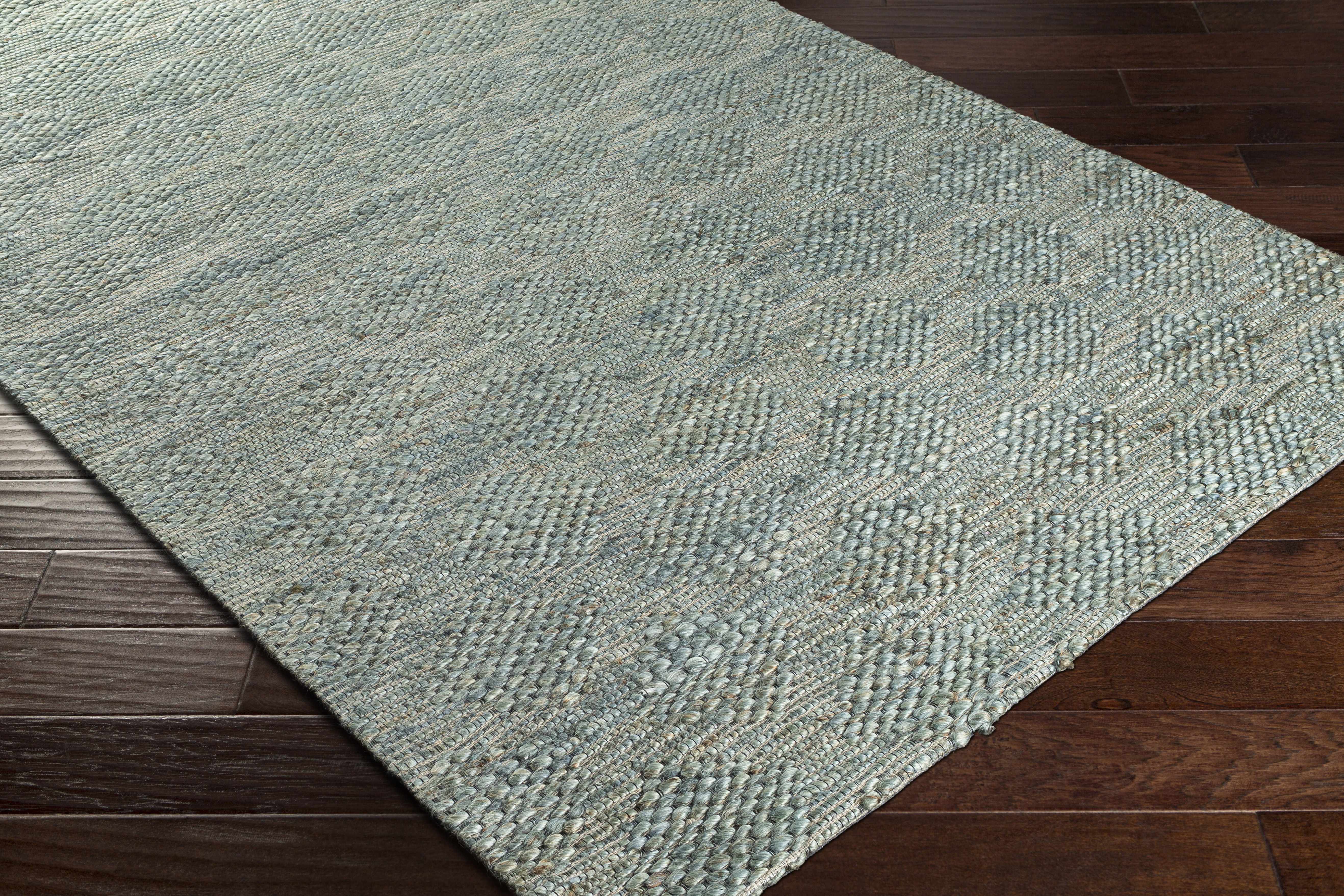 Wishaw Sage Green Jute Rug - Clearance - Image 7