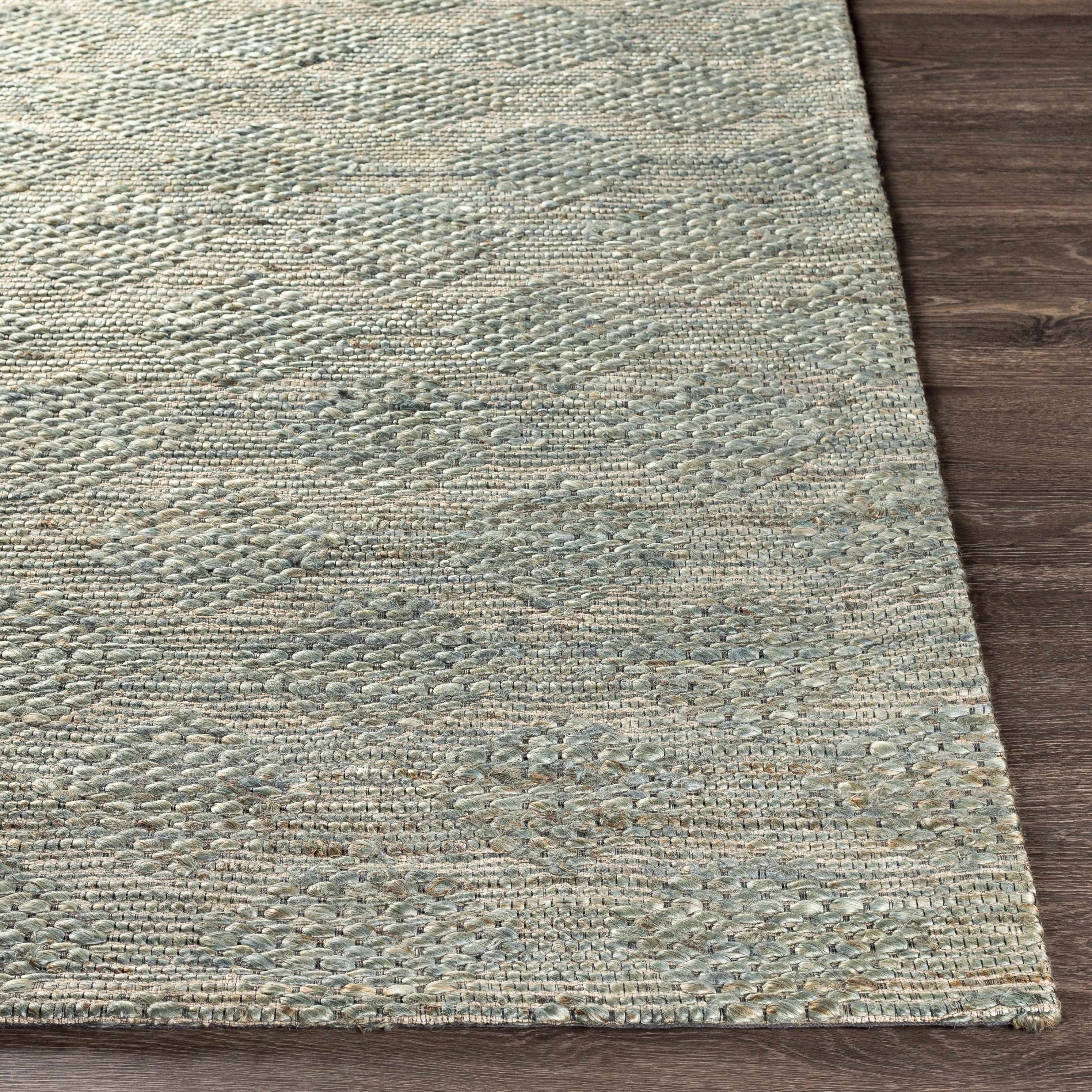Wishaw Sage Green Jute Rug - Clearance - Image 8