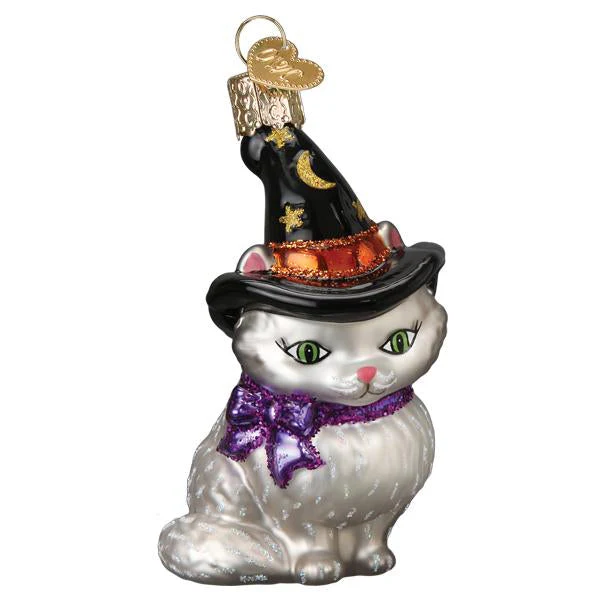 Witch Kitten Ornament - Image 3