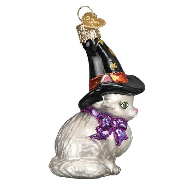 Witch Kitten Ornament - Image 4