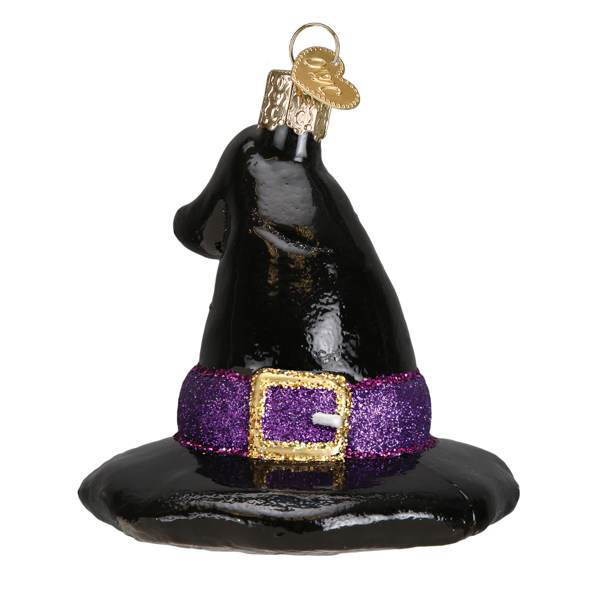 Witch's Hat Ornament 3x3 Inch - Image 4