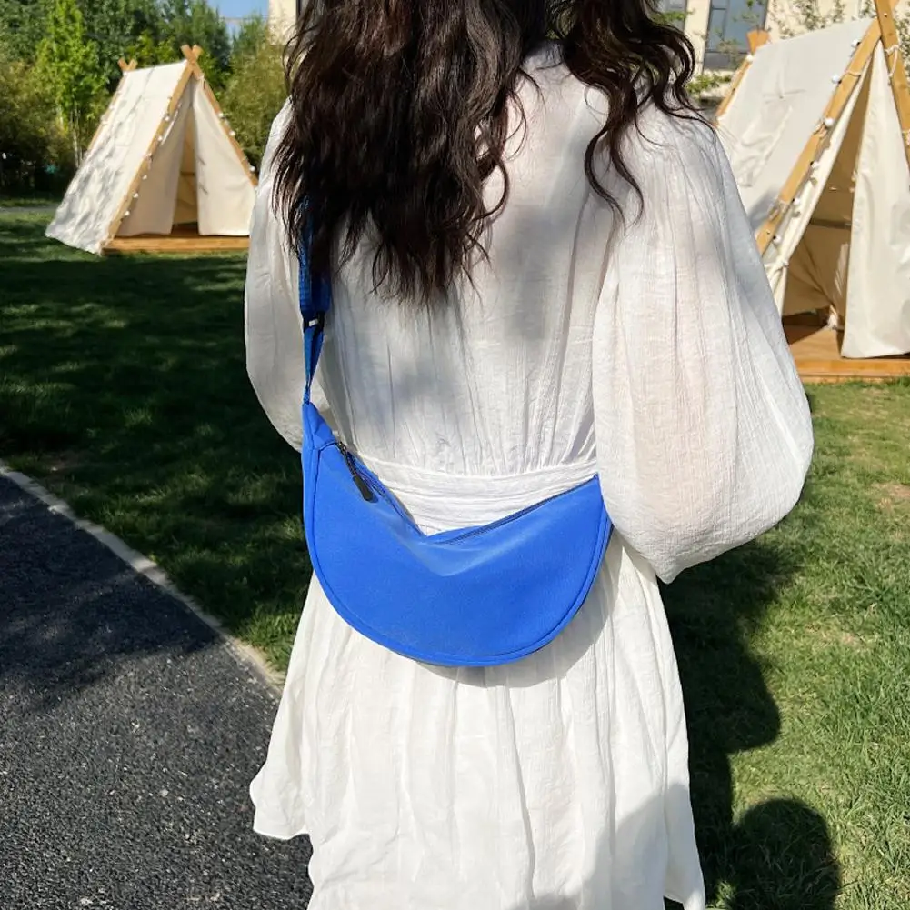 Women Nylon Crossbody Hobo Bag Large Capacity Casual Shoulder Chest Purse - Image 3