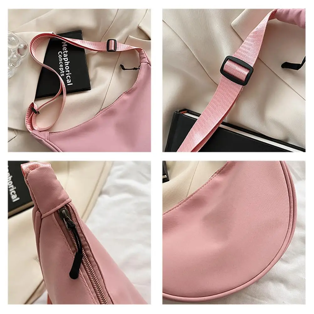 Women Nylon Crossbody Hobo Bag Large Capacity Casual Shoulder Chest Purse - Image 5