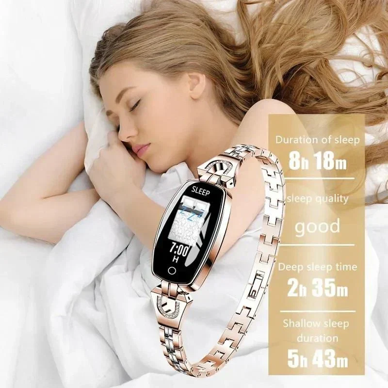 Women’s Fitness Tracker Watch Heart Rate Blood Pressure IP67 Waterproof - Image 12