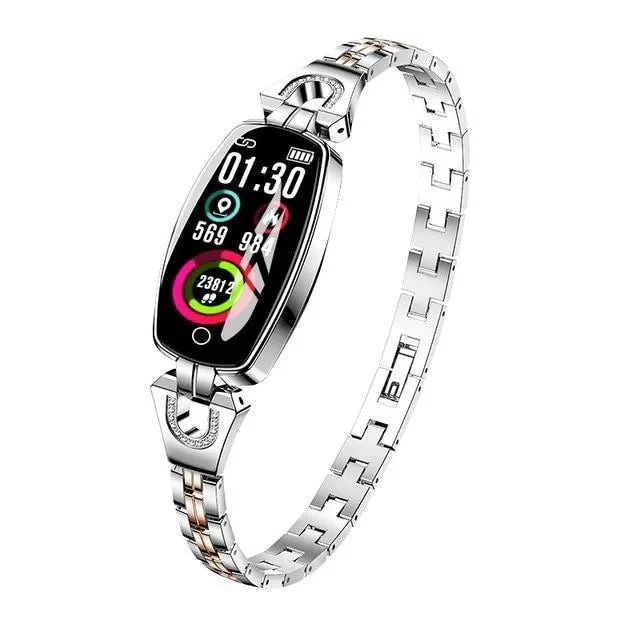 Women’s Fitness Tracker Watch Heart Rate Blood Pressure IP67 Waterproof - Image 4