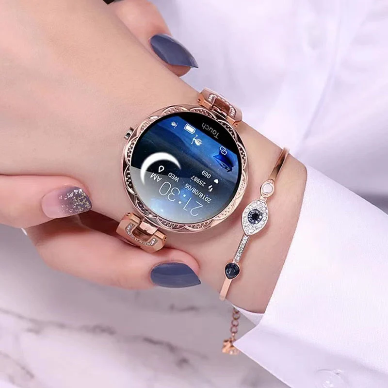 Women’s Smartwatch Fitness Tracker Waterproof Heart Rate Sleep Activity Watch - Image 4