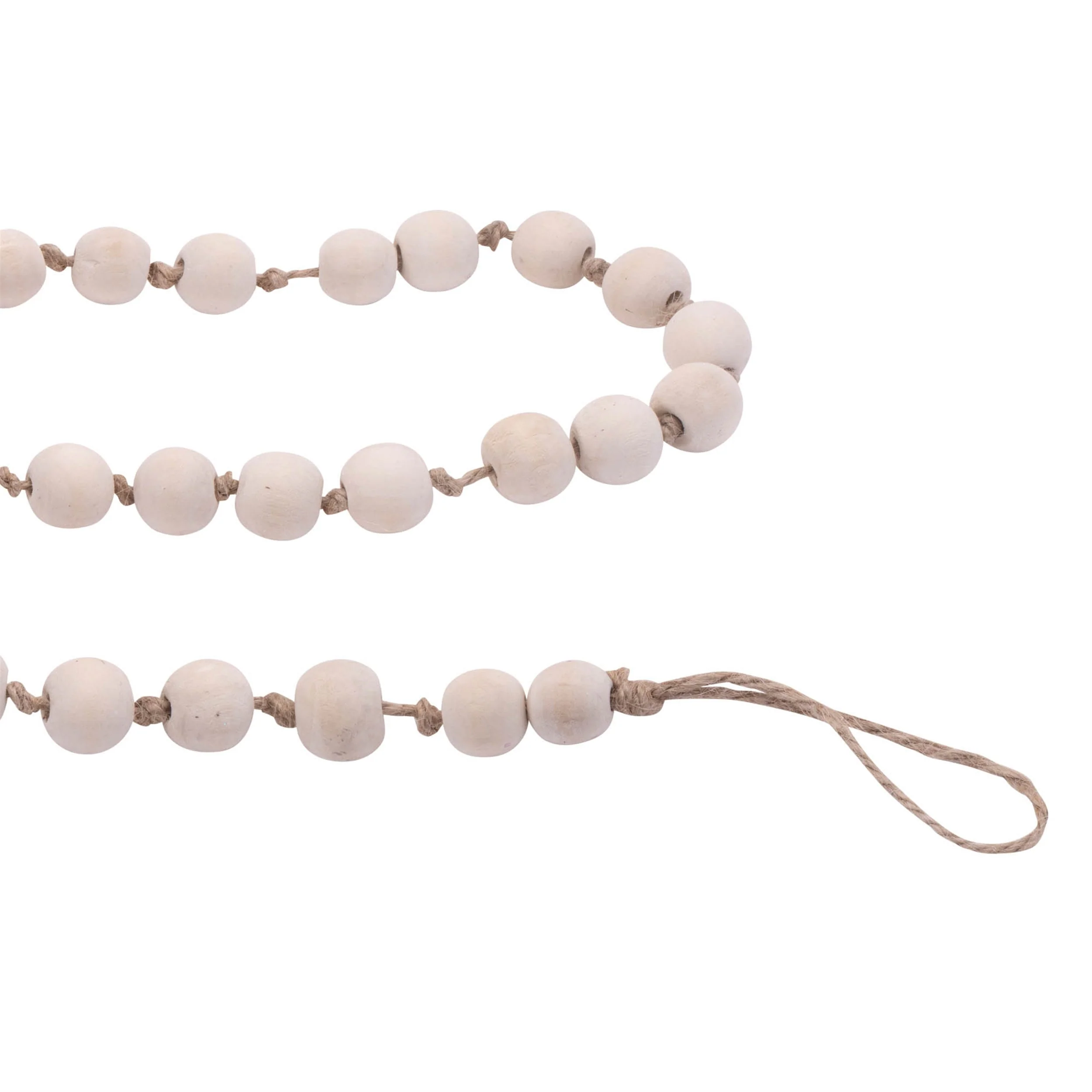 Wood Beaded String Garland (Set of 2) - Image 5