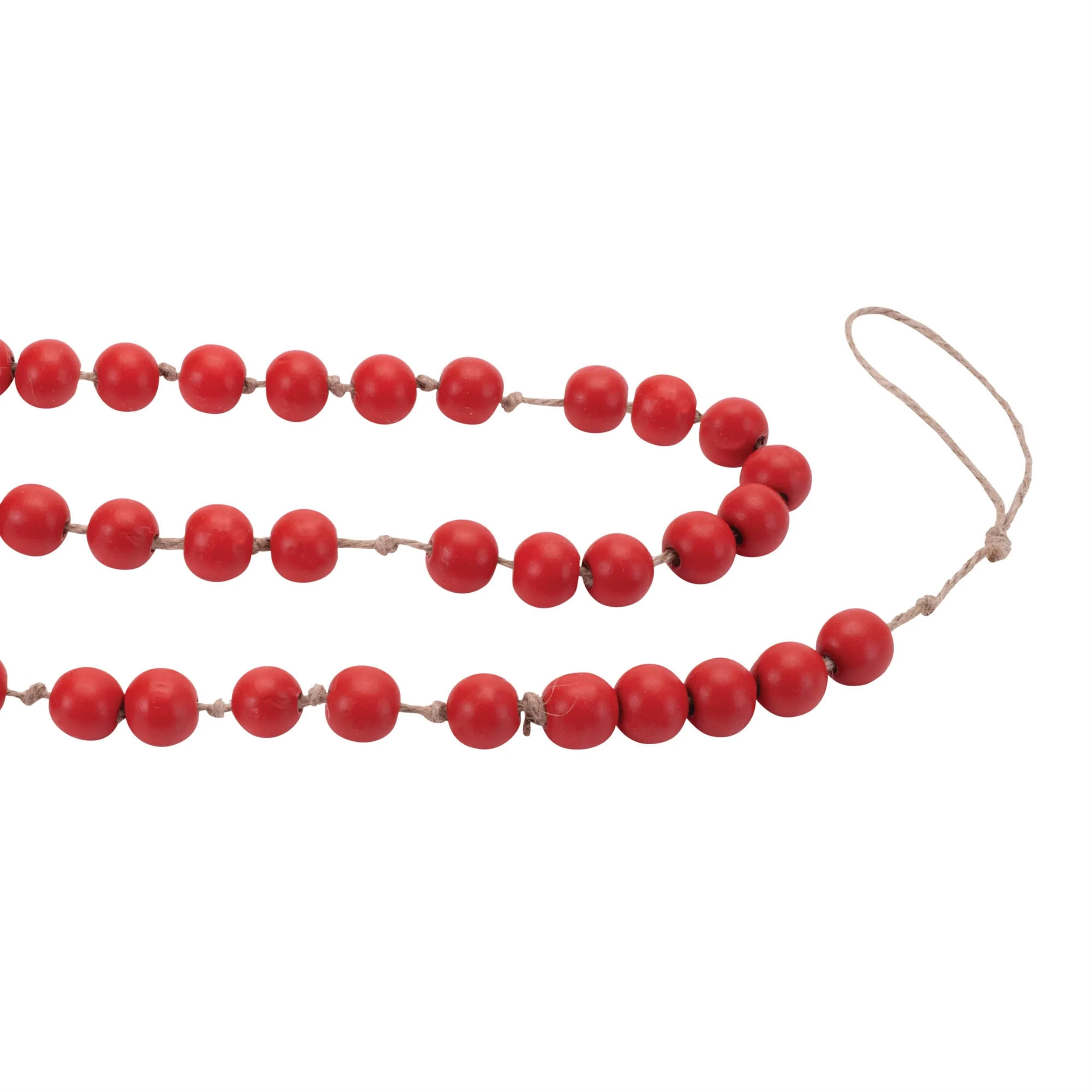 Wood Beaded String Garland (Set of 2) - Image 7