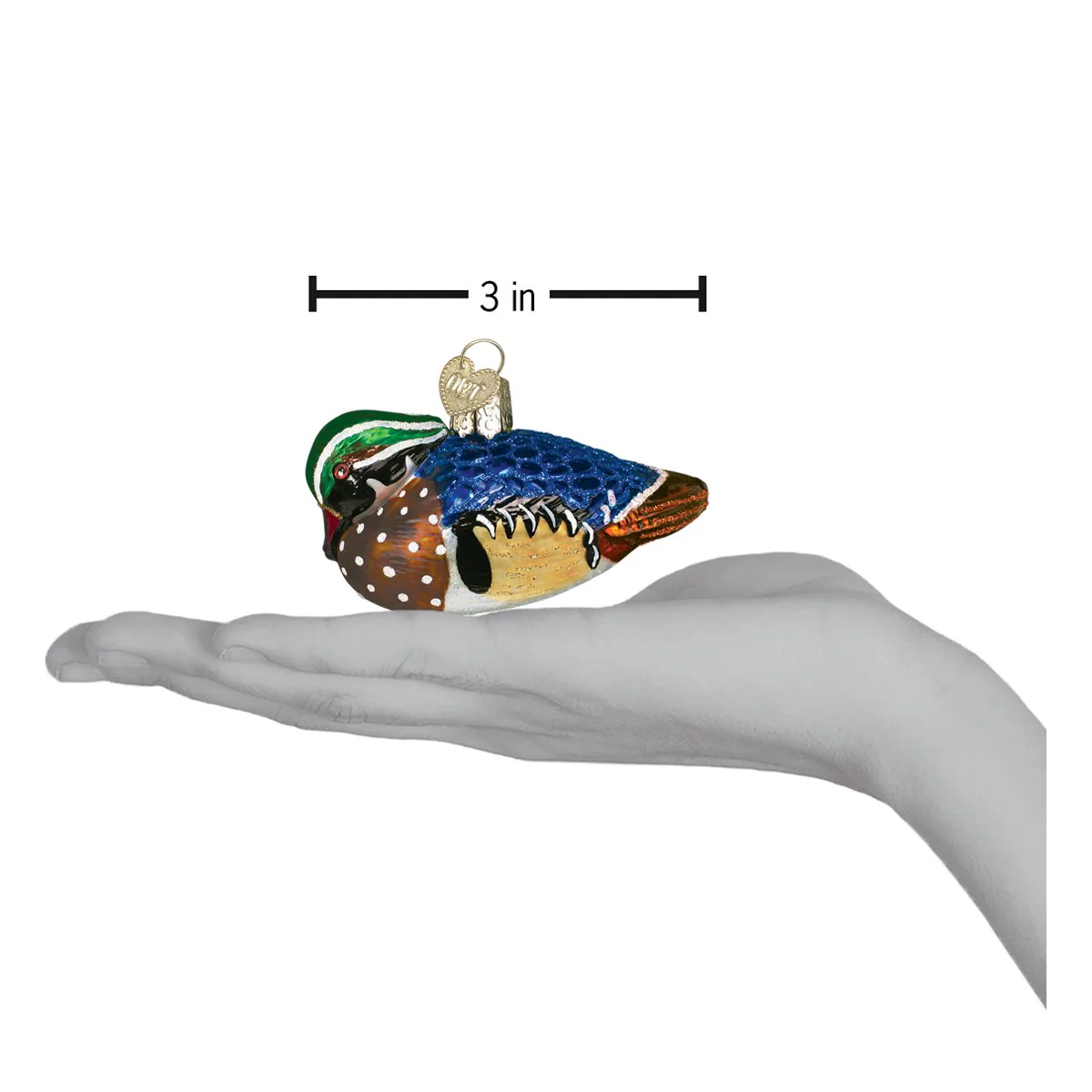 Wood Duck Christmas Ornament - Image 4