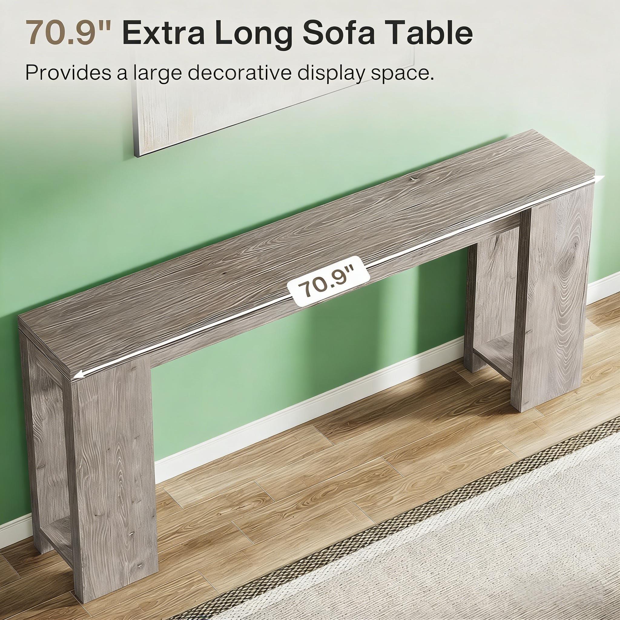 Wood Entryway Table, Console Table, Side Table - Image 7