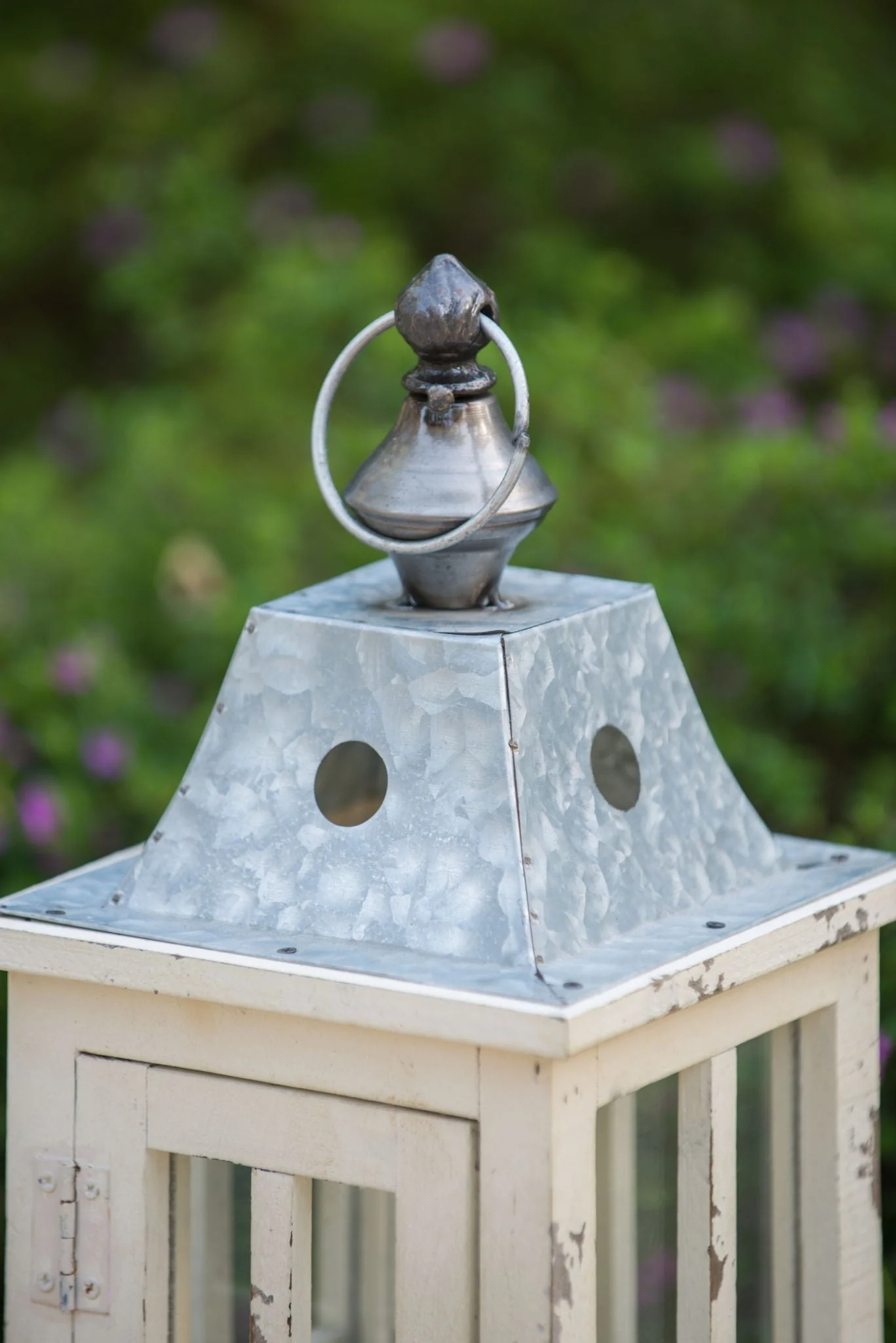 Wooden Candle Lantern Decorative Hurricane Lantern Holder - Image 13