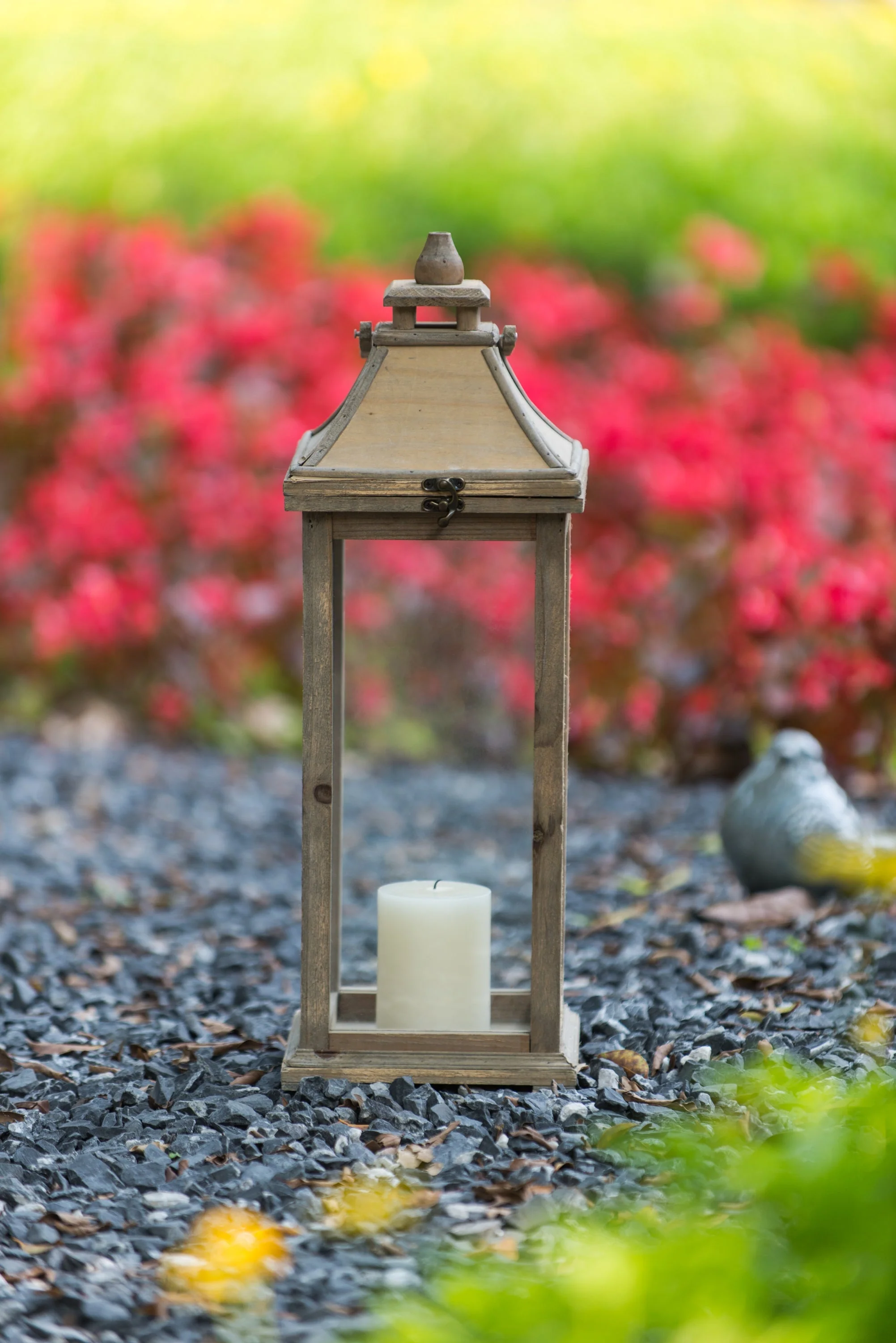 Wooden Candle Lantern Decorative, Hurricane Lantern Holder - Image 15