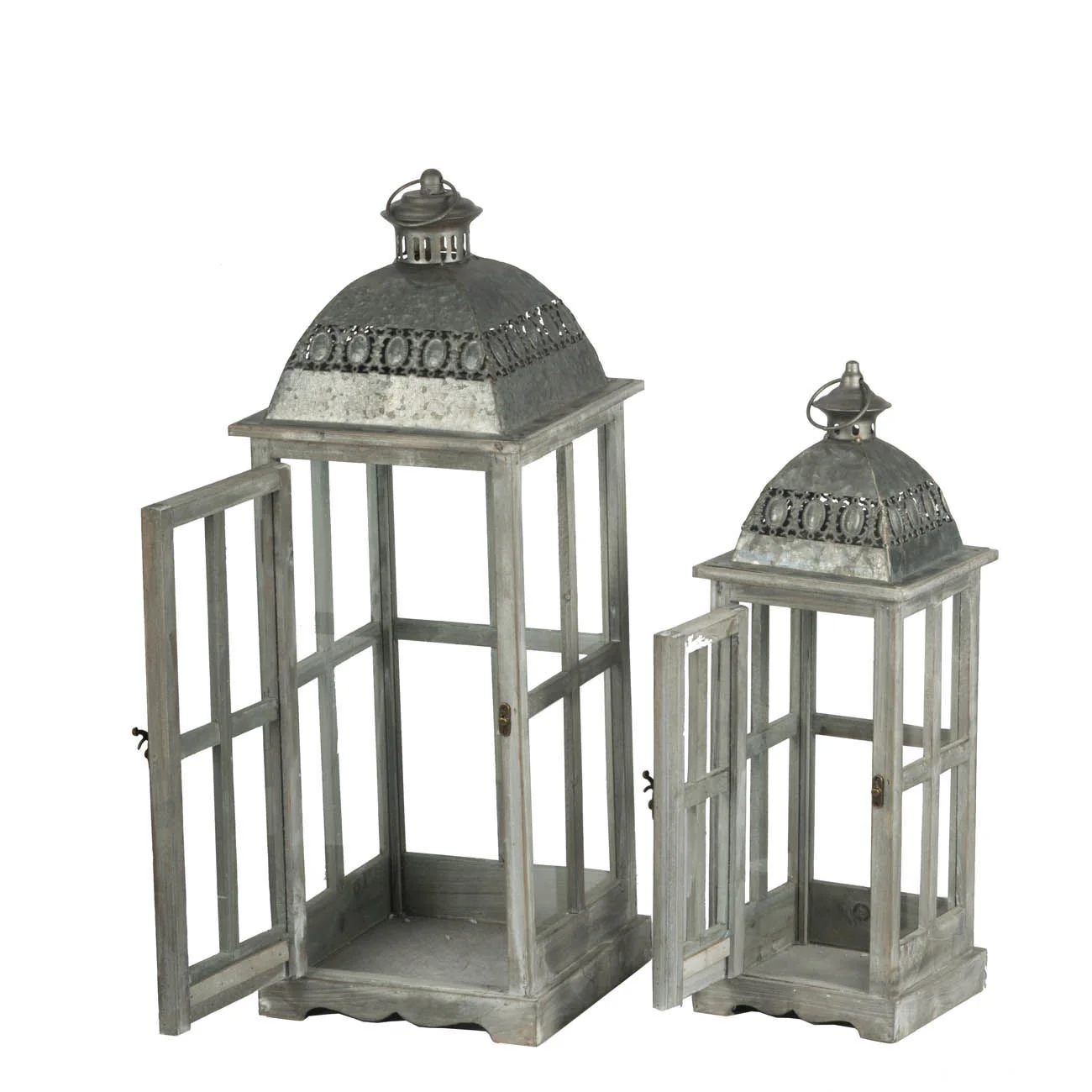 Wooden Candle Lantern Decorative Set for Indoor and Outdoor Use - Image 17