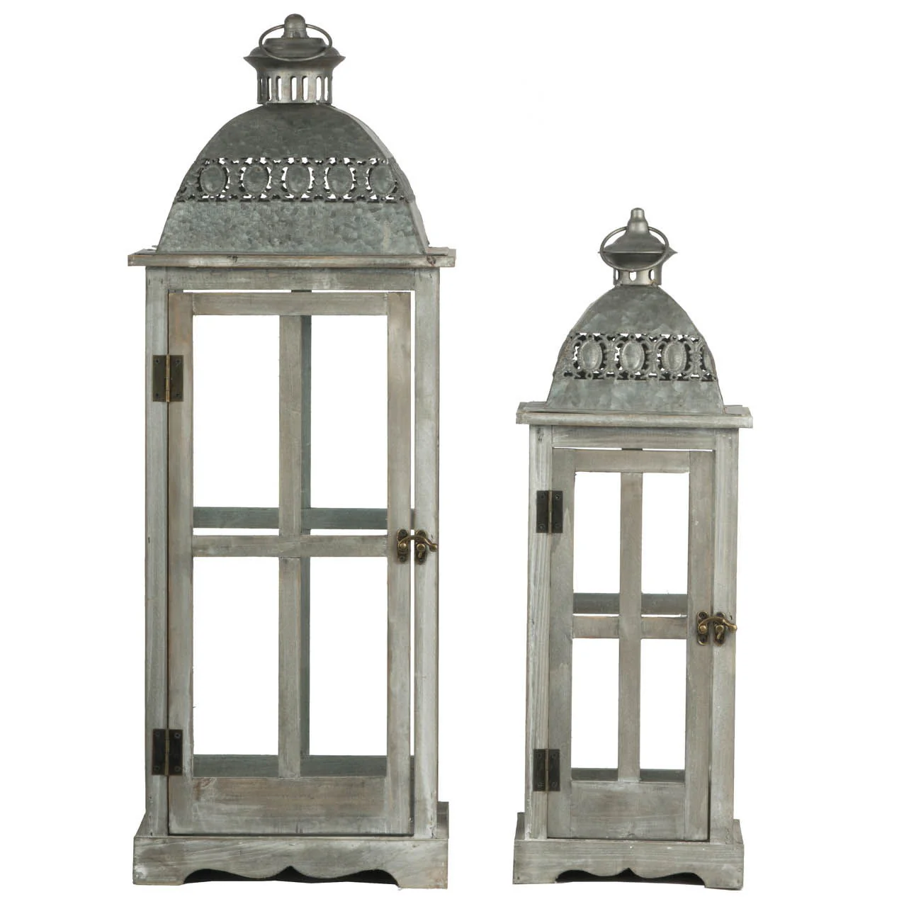 Wooden Candle Lantern Decorative Set for Indoor and Outdoor Use - Image 8