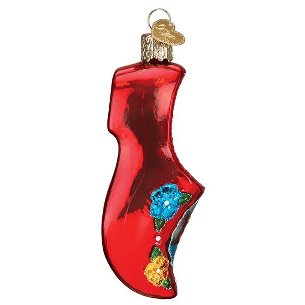 Wooden Clog Ornament Handcrafted Christmas Decoration - Image 4