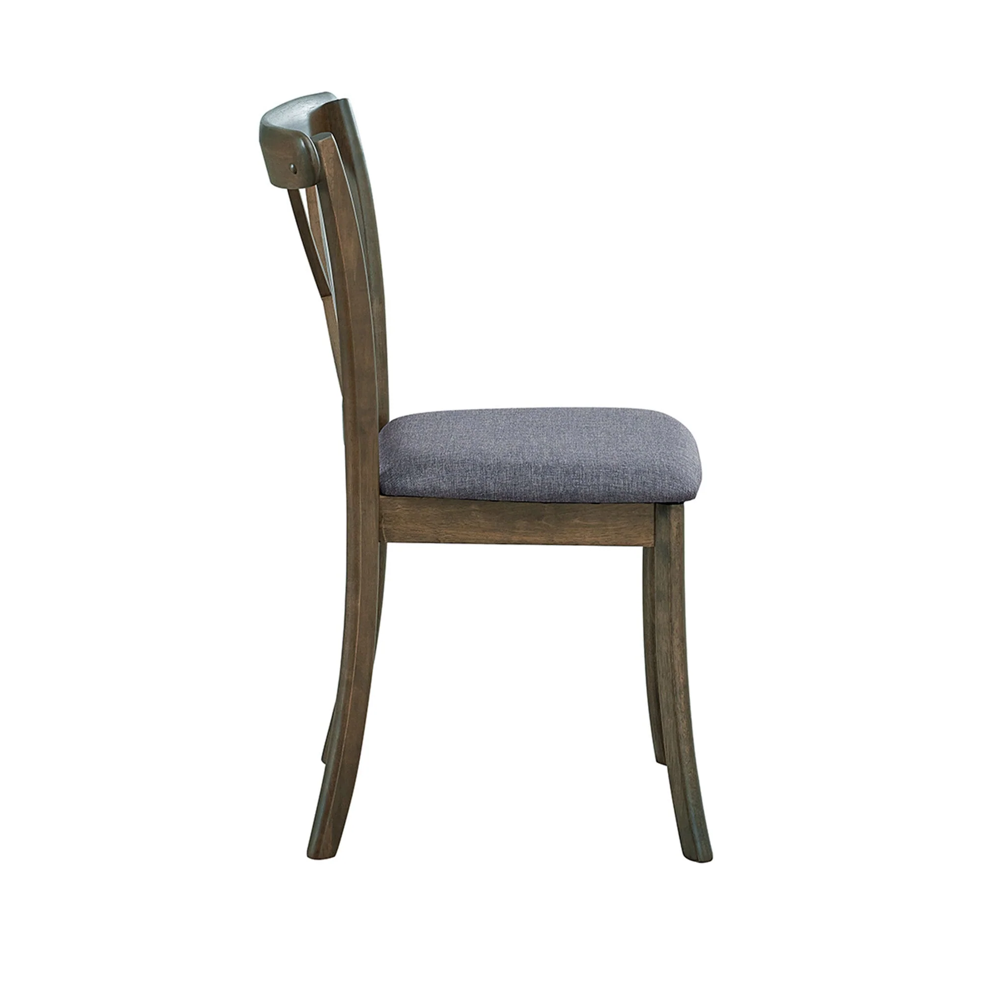 Wooden Dining Set Mid Century Modern Table and 4 Dining Chairs - Image 12