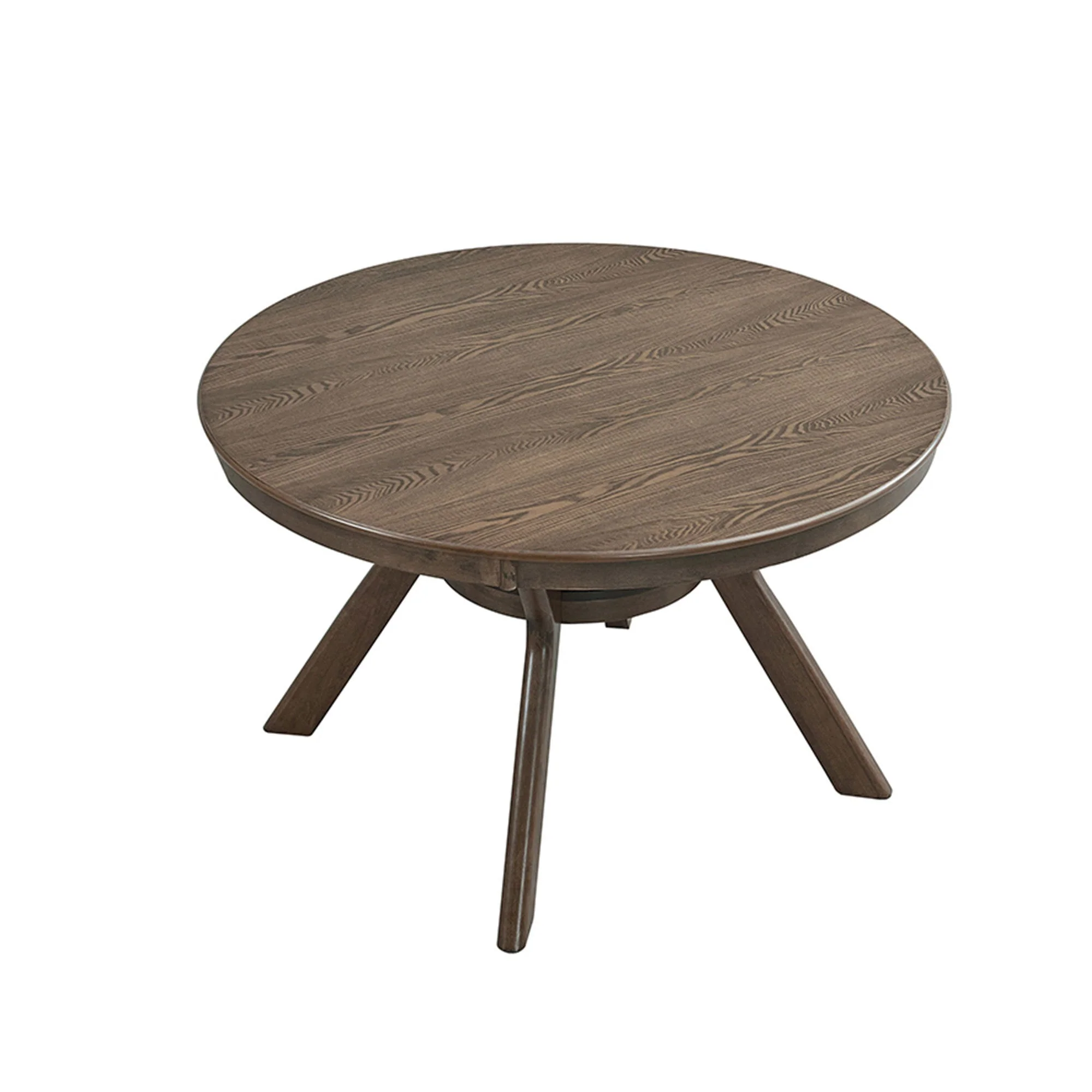 Wooden Dining Set Mid Century Modern Table and 4 Dining Chairs - Image 8