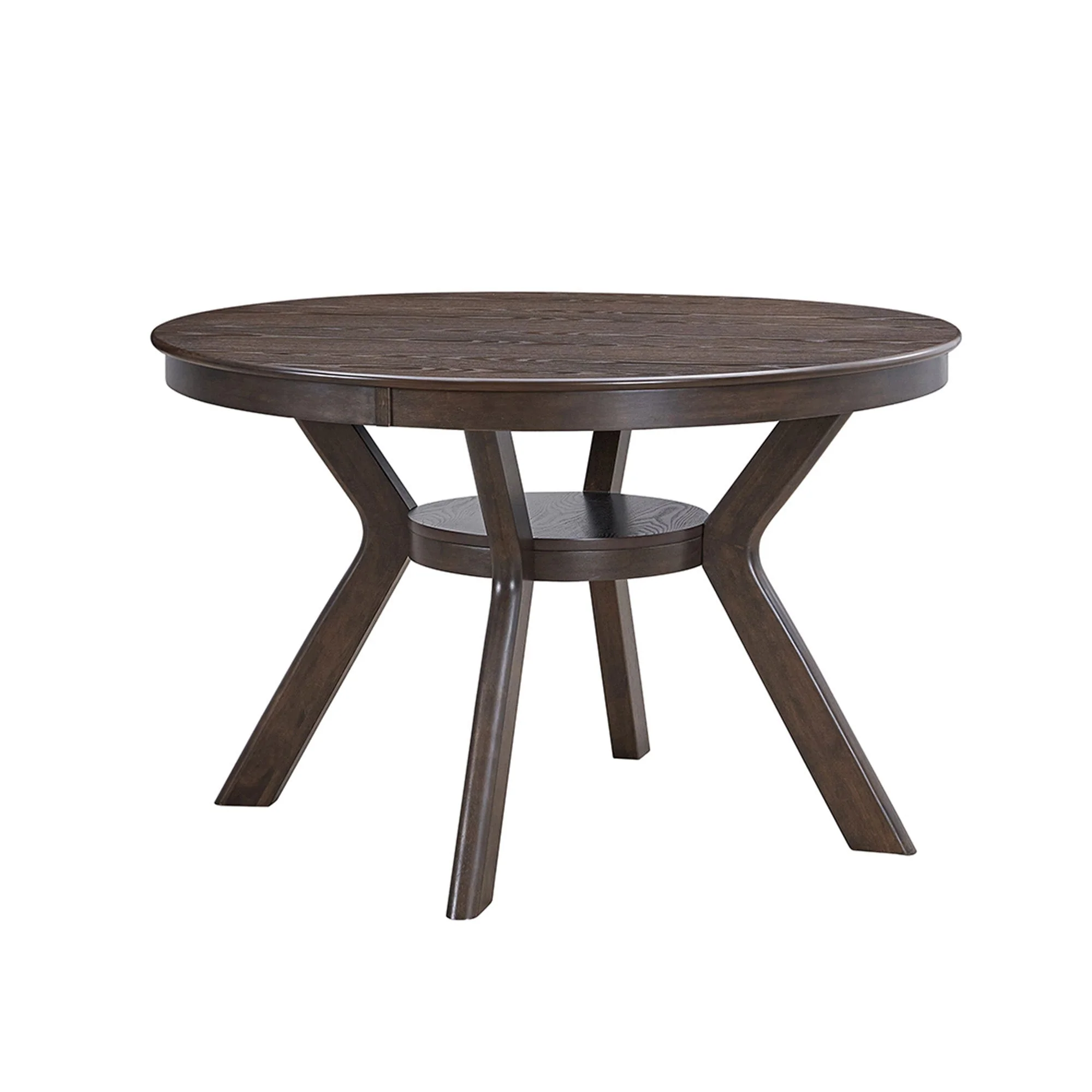 Wooden Dining Table Set (1 Table with 4 Chairs) Brown - Image 7