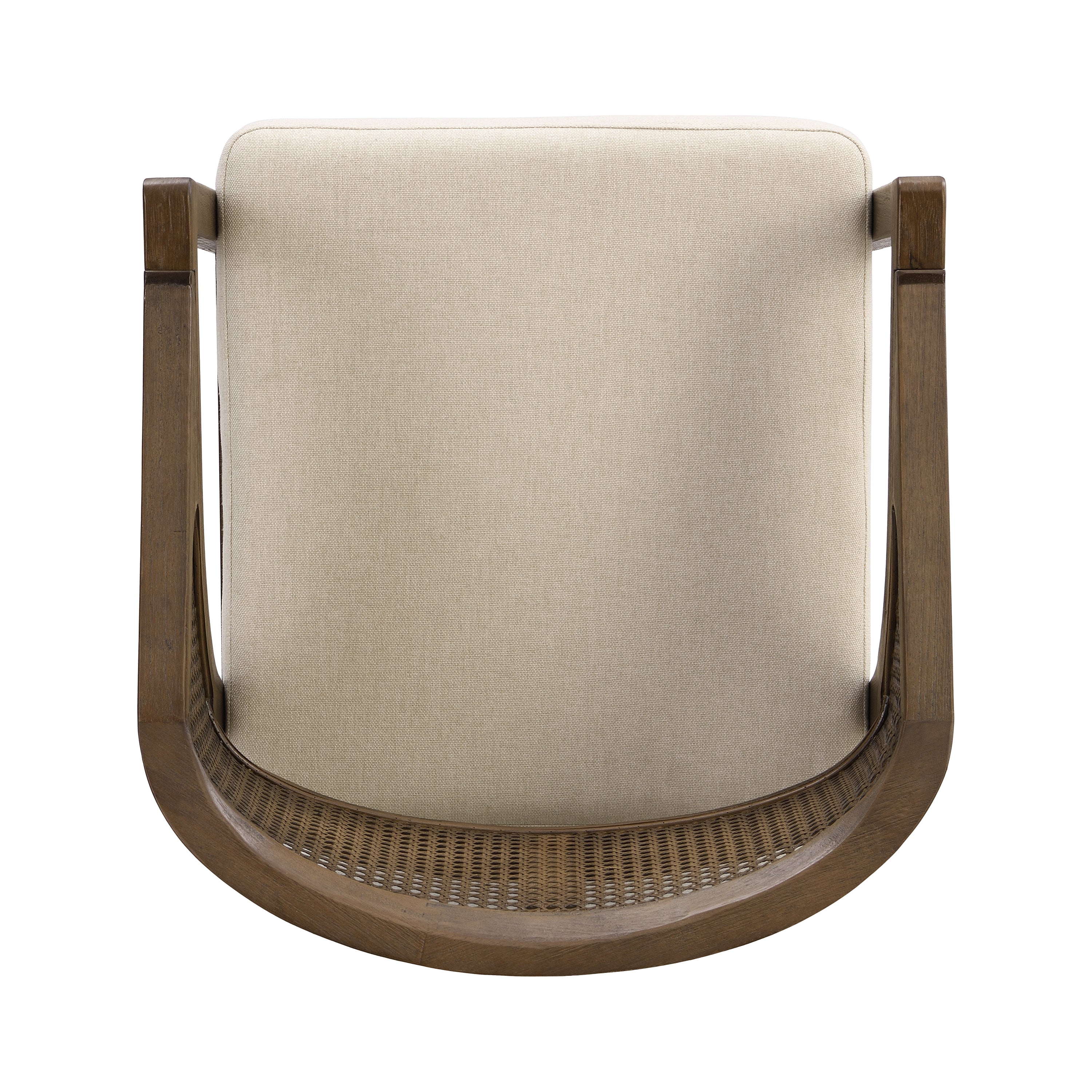 Wooden Frame Counter Stool with Rattan Back - Set of 2 - Image 27