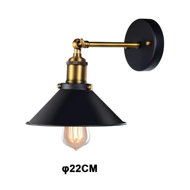 Wooden Wall Lamp with Switch – Modern E27 Color Sconce for Bedroom & Living Room - Image 8