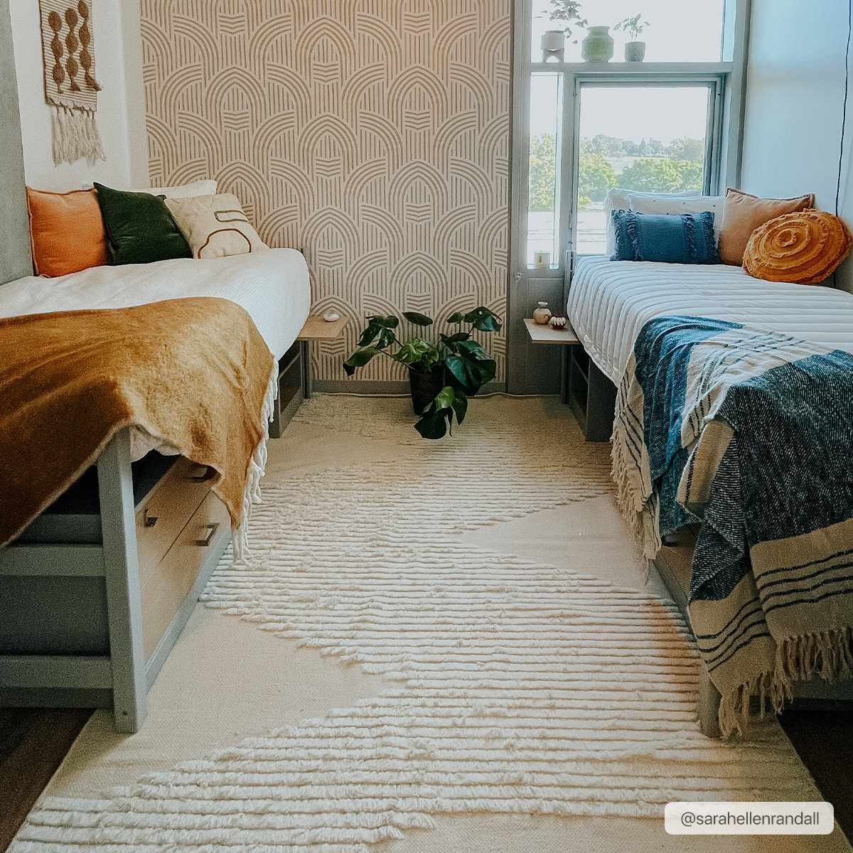 Woodew Modern Wool Rug - Clearance - Image 4