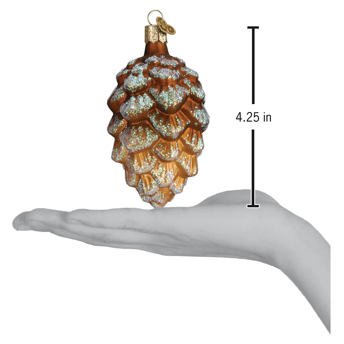 Woodland Cone Ornament by Old World Christmas - Image 4