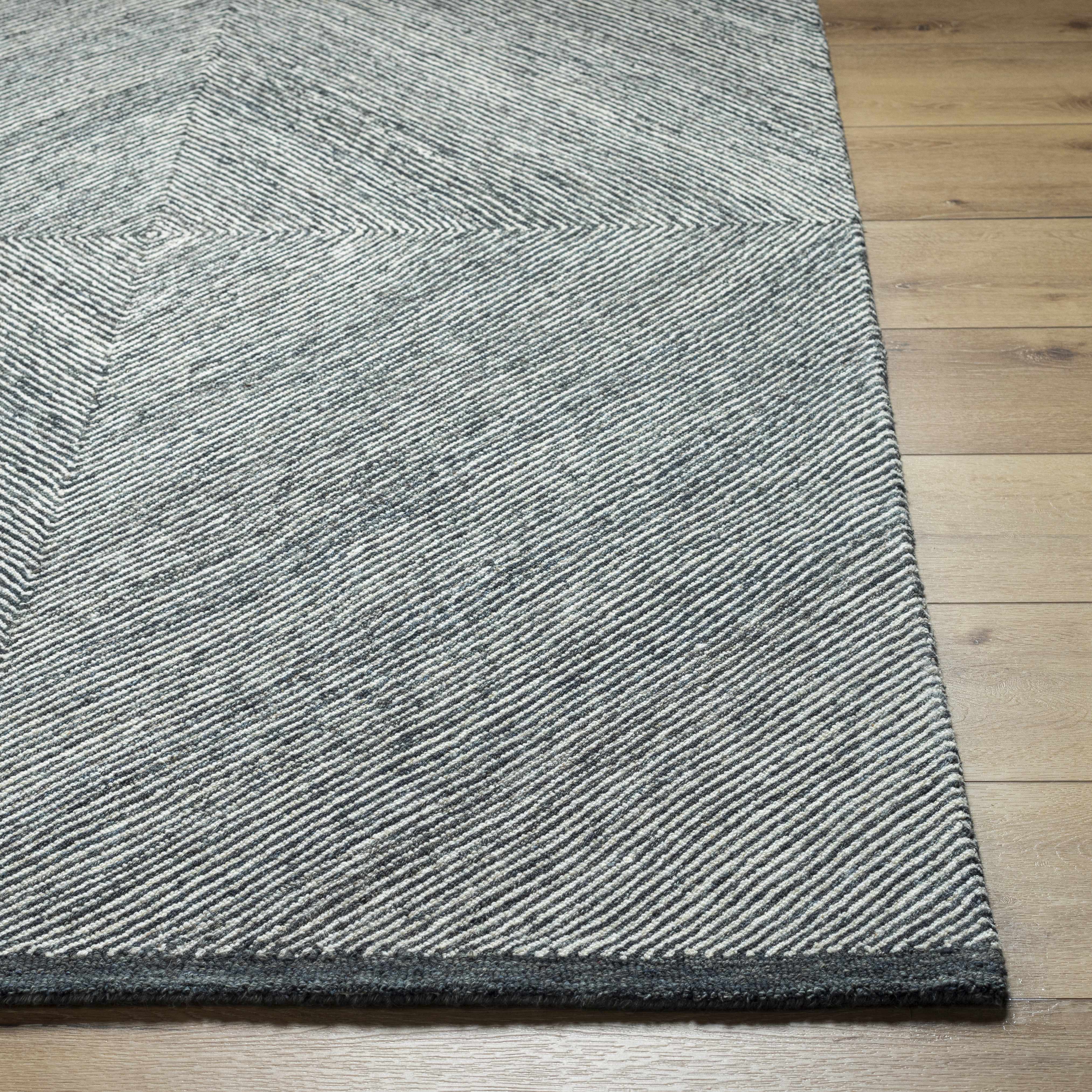 Wool Texture Area Rug - Clearance - Image 4