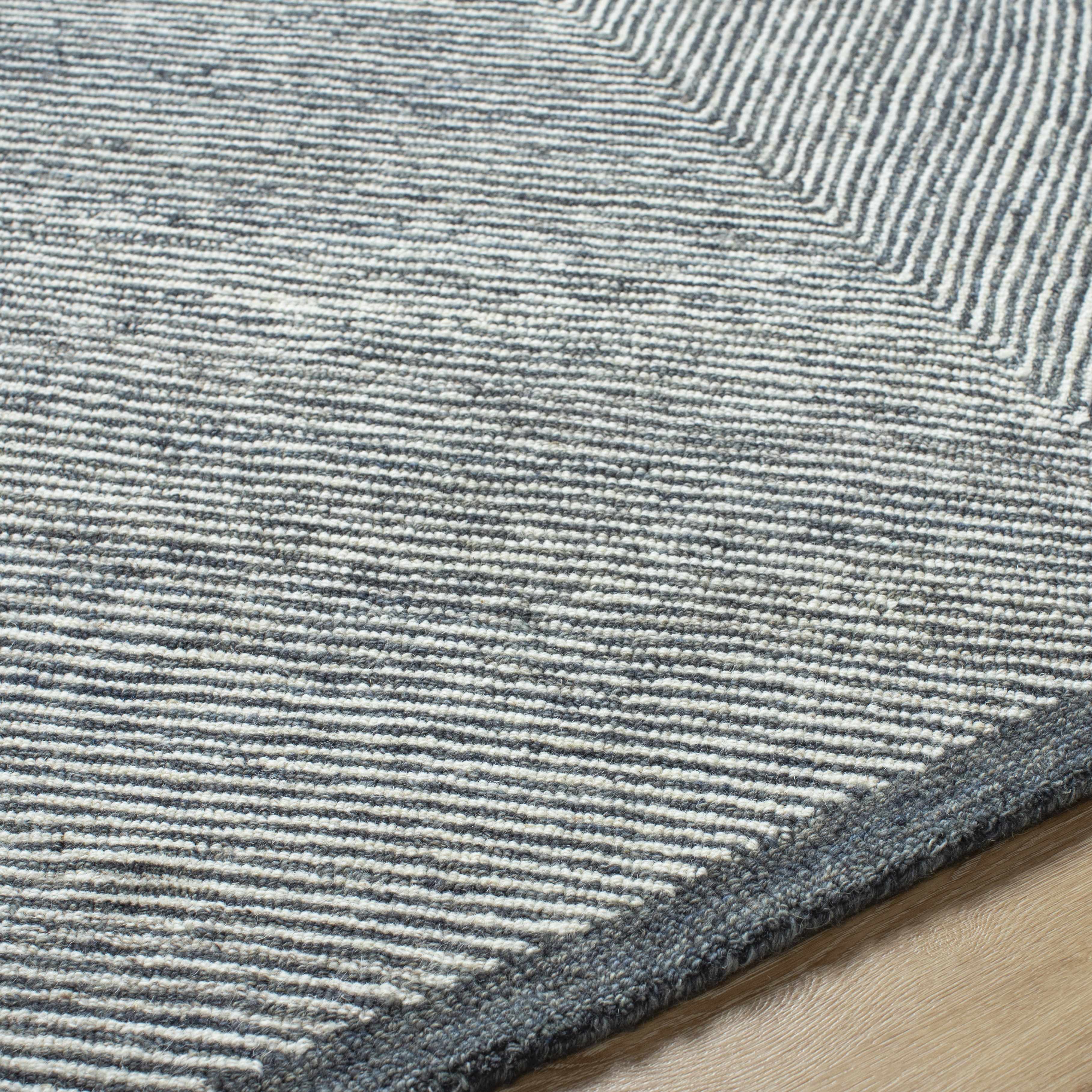 Wool Texture Area Rug - Clearance - Image 7