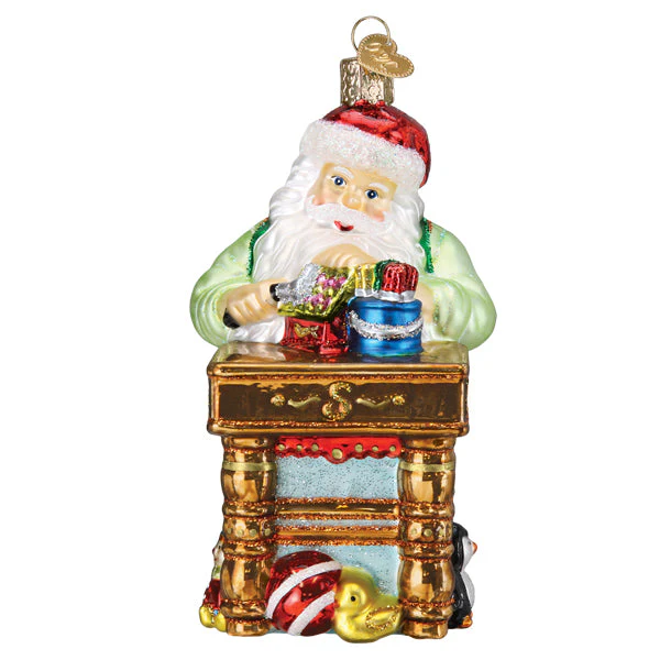 Workshop Santa Ornament - Image 3