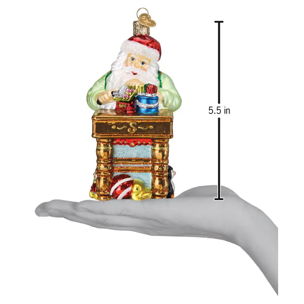 Workshop Santa Ornament - Image 6