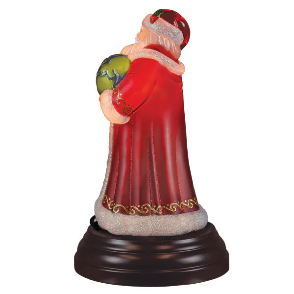 World Peace Santa Light Christmas Ornament - Image 3