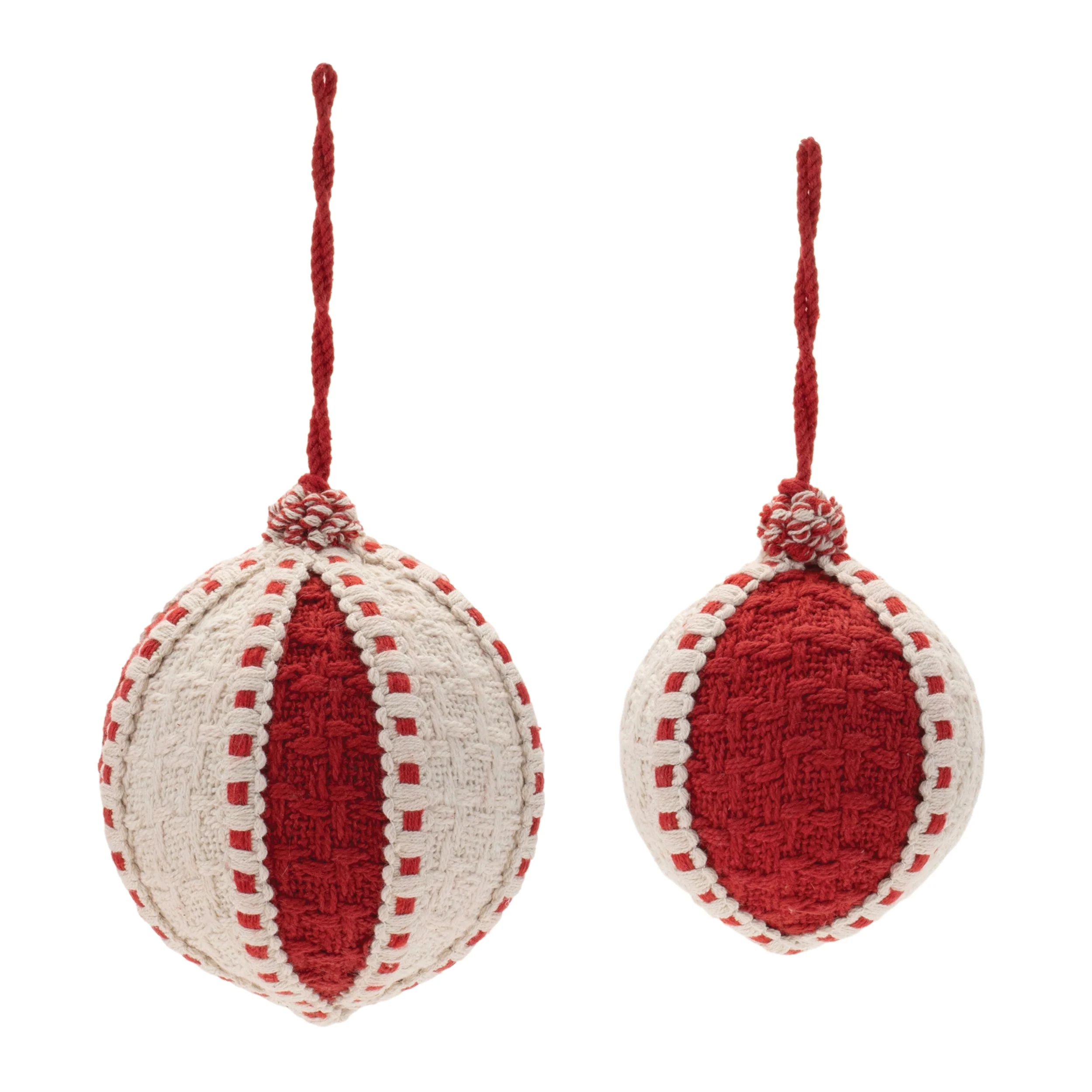 Woven Ball Ornament (Set of 4) - Image 2