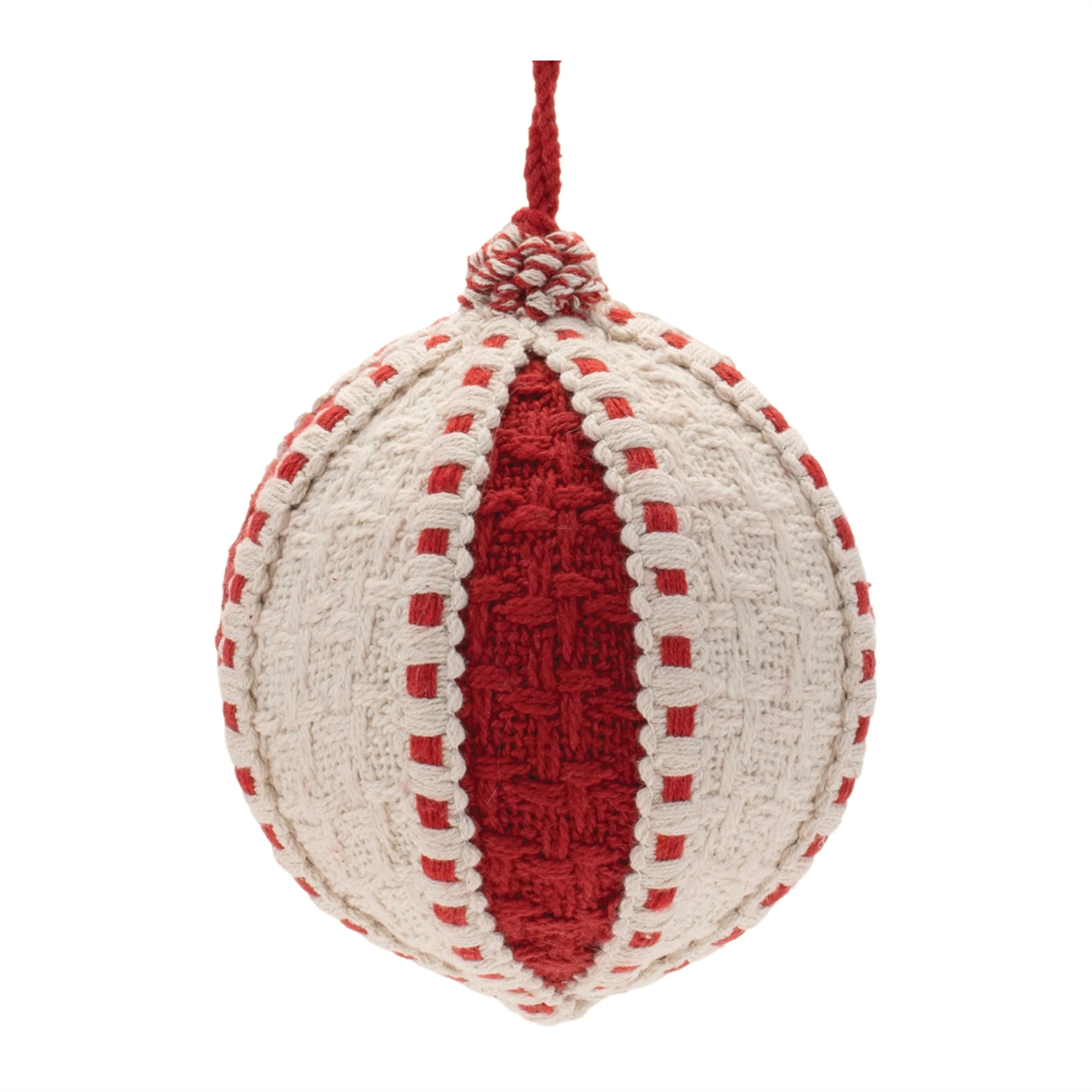 Woven Ball Ornament (Set of 4) - Image 3