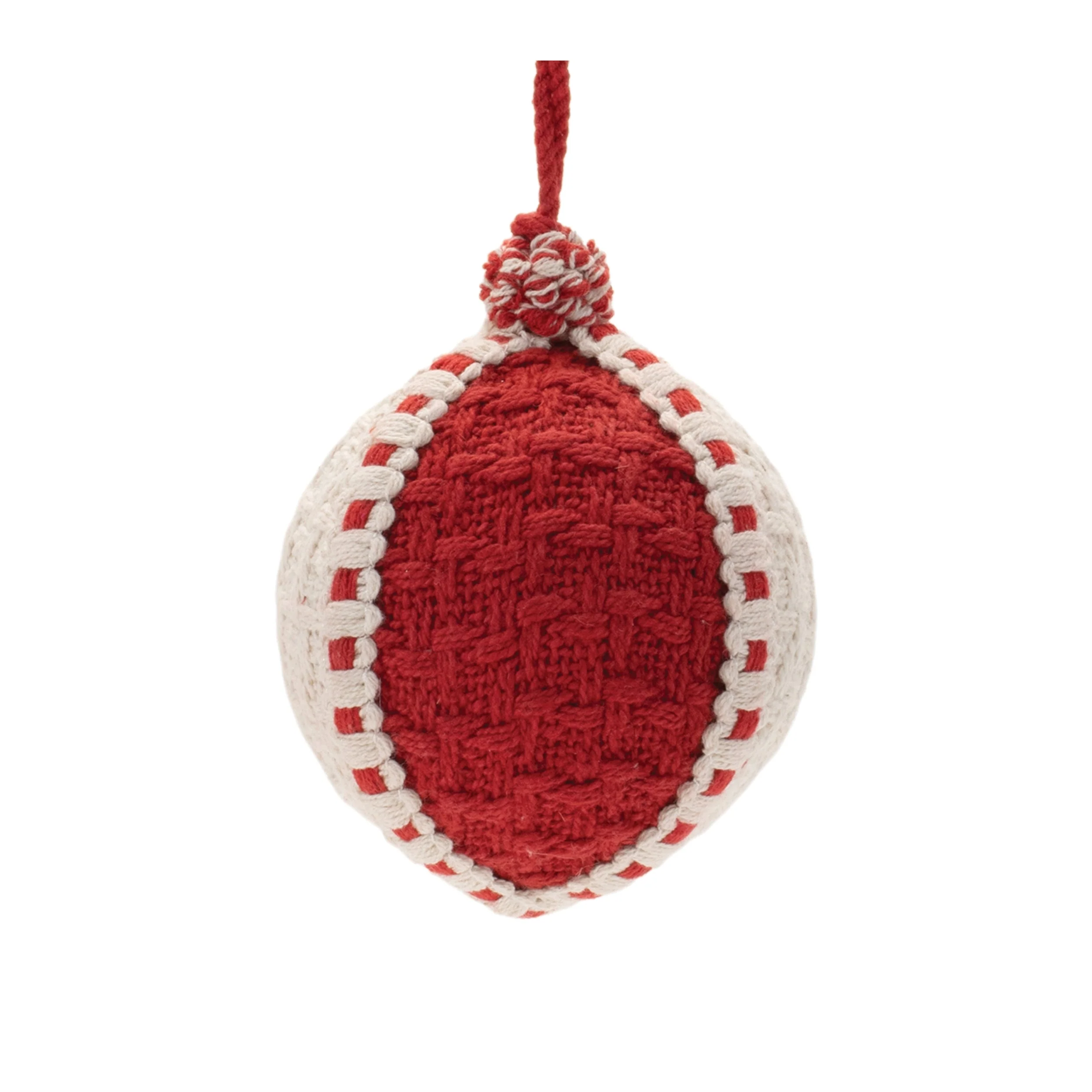 Woven Ball Ornament (Set of 4) - Image 4