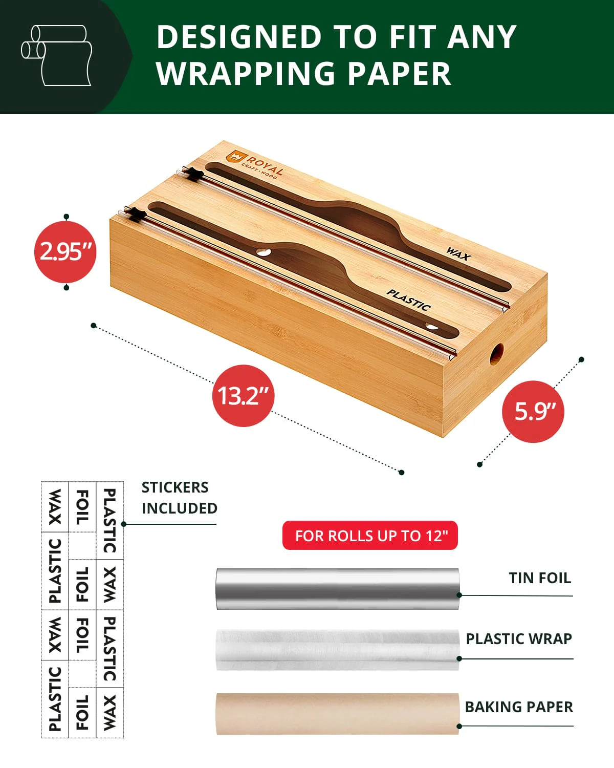 Wrap Organizer, 2 Slots - Image 3